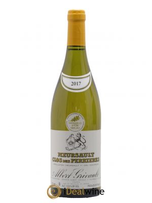 Meursault 1er Cru Clos des Perrières Monopole Albert Grivault  2017 - Lot de 1 Bouteille
