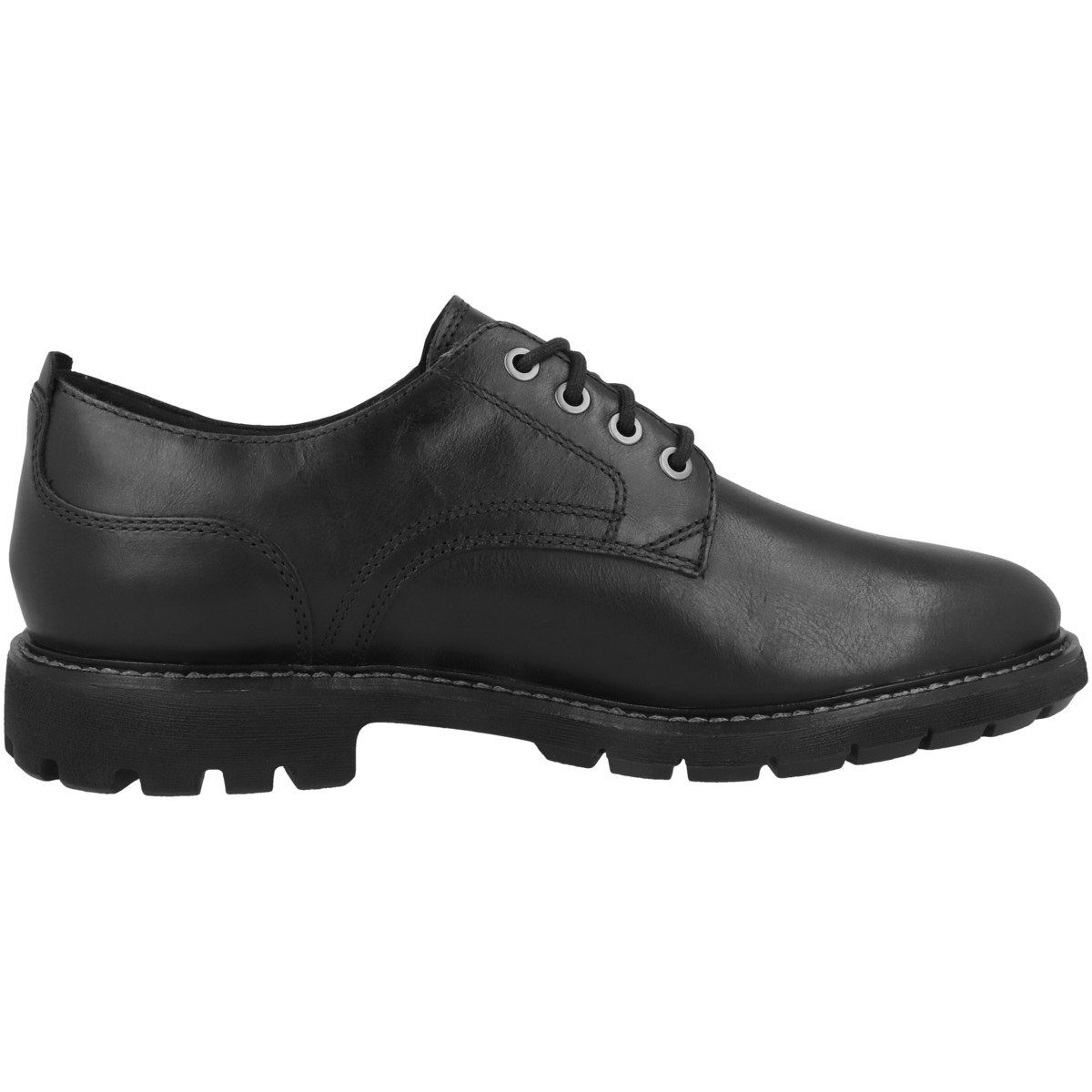 Clarks Batcombe Tie Herren Schnürschuh Verstärkte Ferse