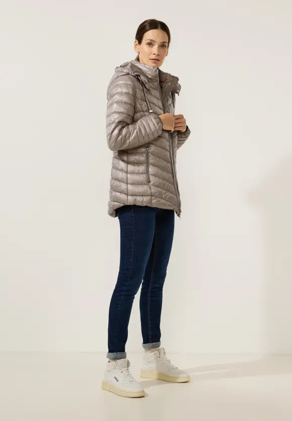 Street One Kurze Steppjacke mit Kapuze