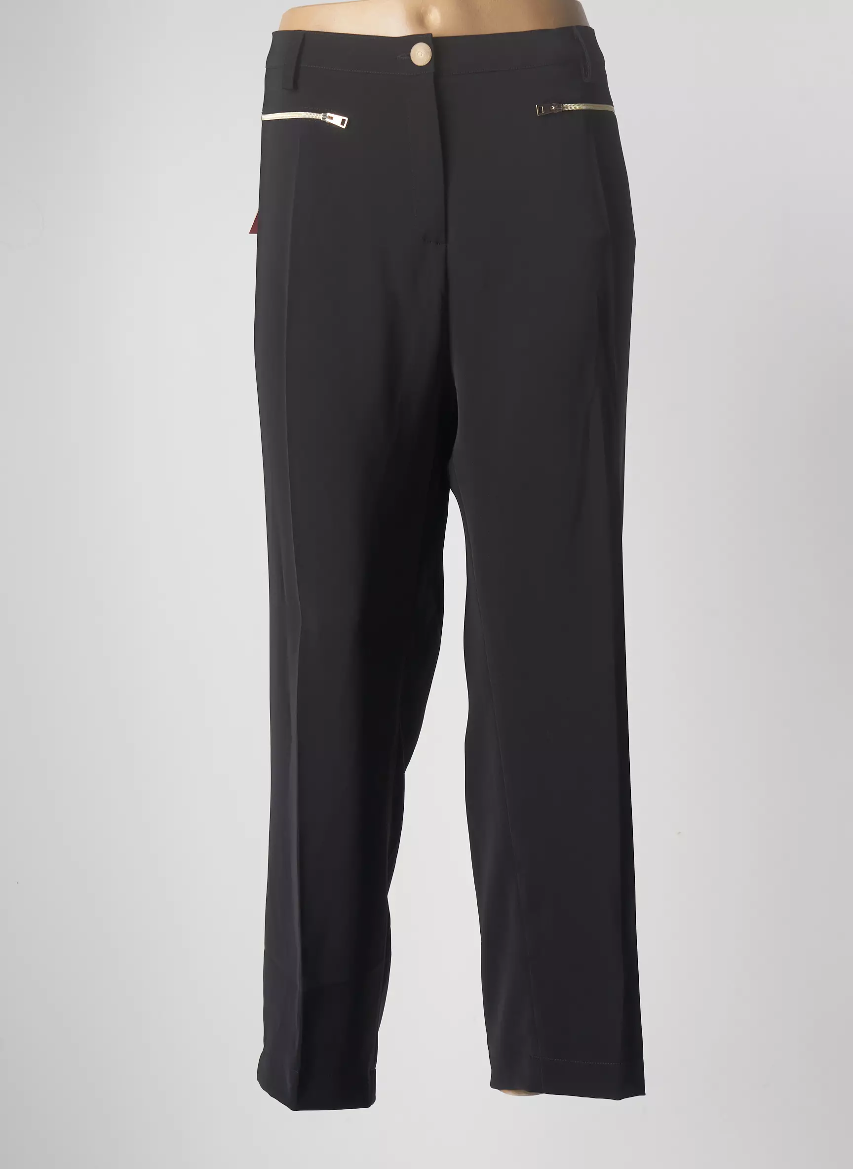 Jumfil Pantalons Droits Femme couleur noir