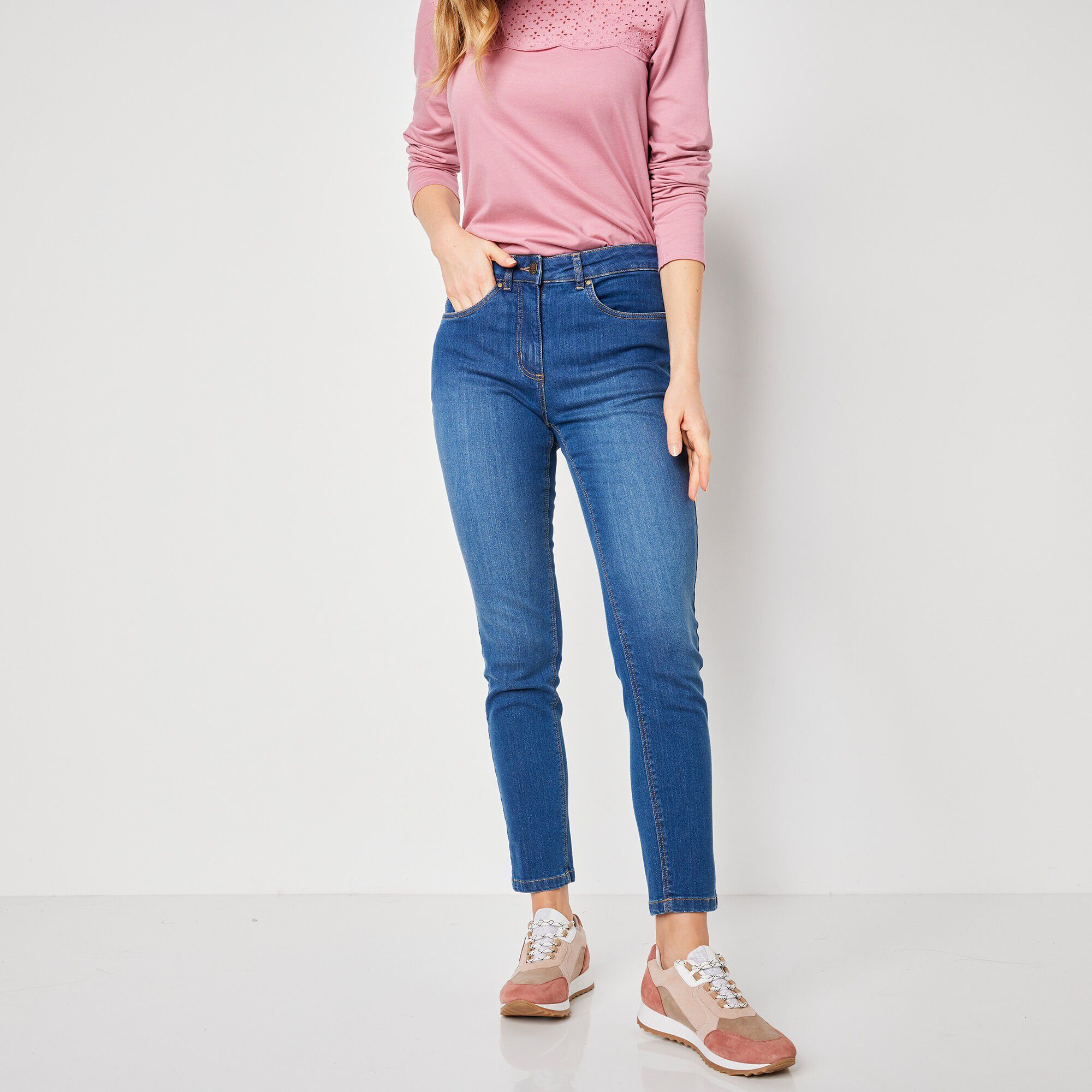 Jean stretch coupe 7/8ème fuselée