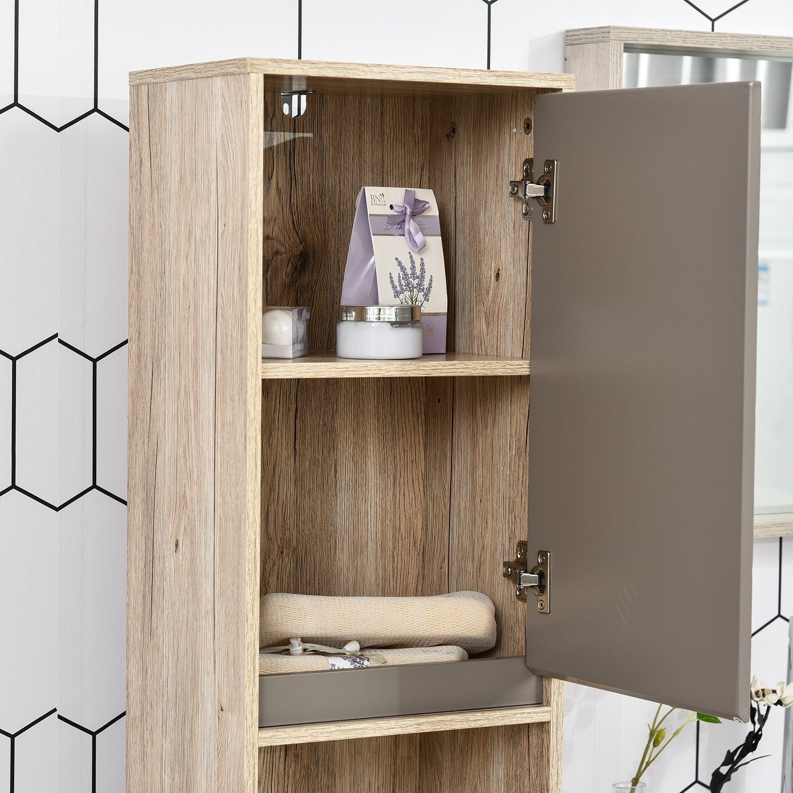 HOMCOM Badkommode Badezimmerschrank im modernen Design