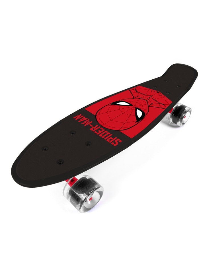 Spiderman Pennyboard Robustes Polypropylen und Polyurethanräder in Rot günstig kaufen 55 cm
