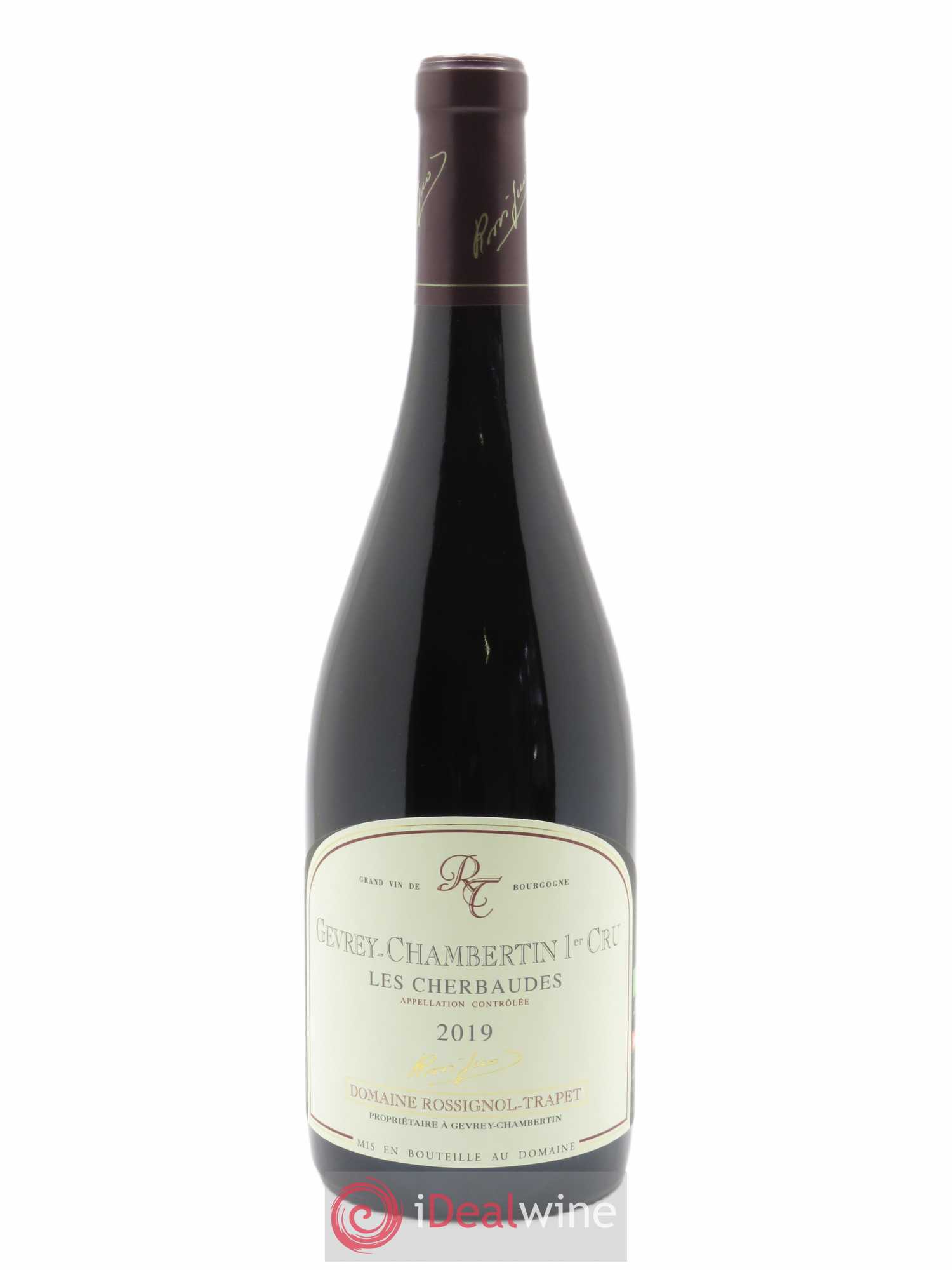 Gevrey-Chambertin 1er Cru Les Cherbaudes Rossignol-Trapet (Domaine)  2019 - Lot de 1 Bouteille