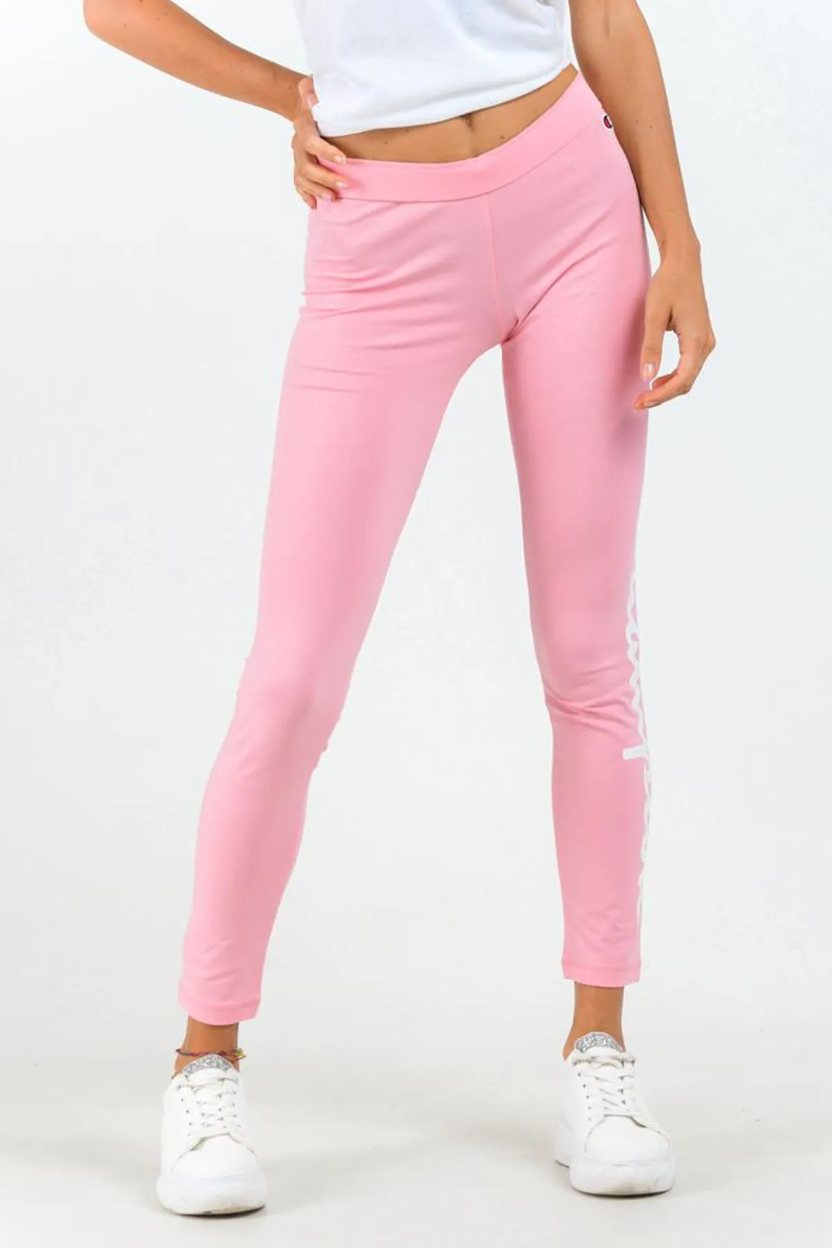 Champion  Leggings - Rosa - Mittlerer Bund