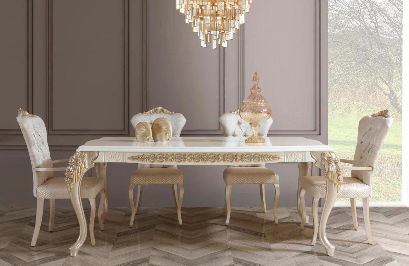 JVmoebel Esszimmer-Set Esszimmer Set Essgruppe Esstisch 6x Stühle Modernen Garnitur 7tlg, (7-St., 1x Esstisch + 6x Stühle), Made in Europa