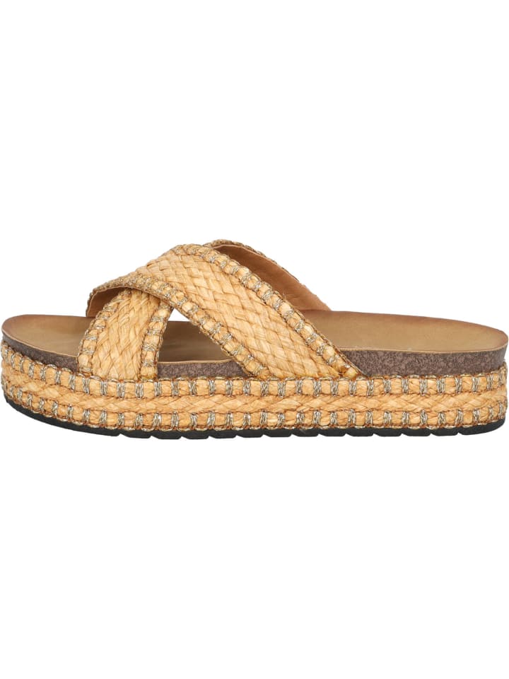 palado Plateau-Sandaletten in Beige günstig kaufen