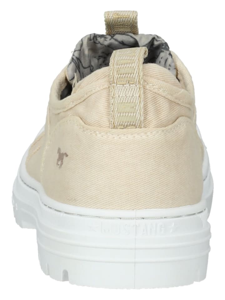 Mustang Halbschuhe in Ivory günstig kaufen