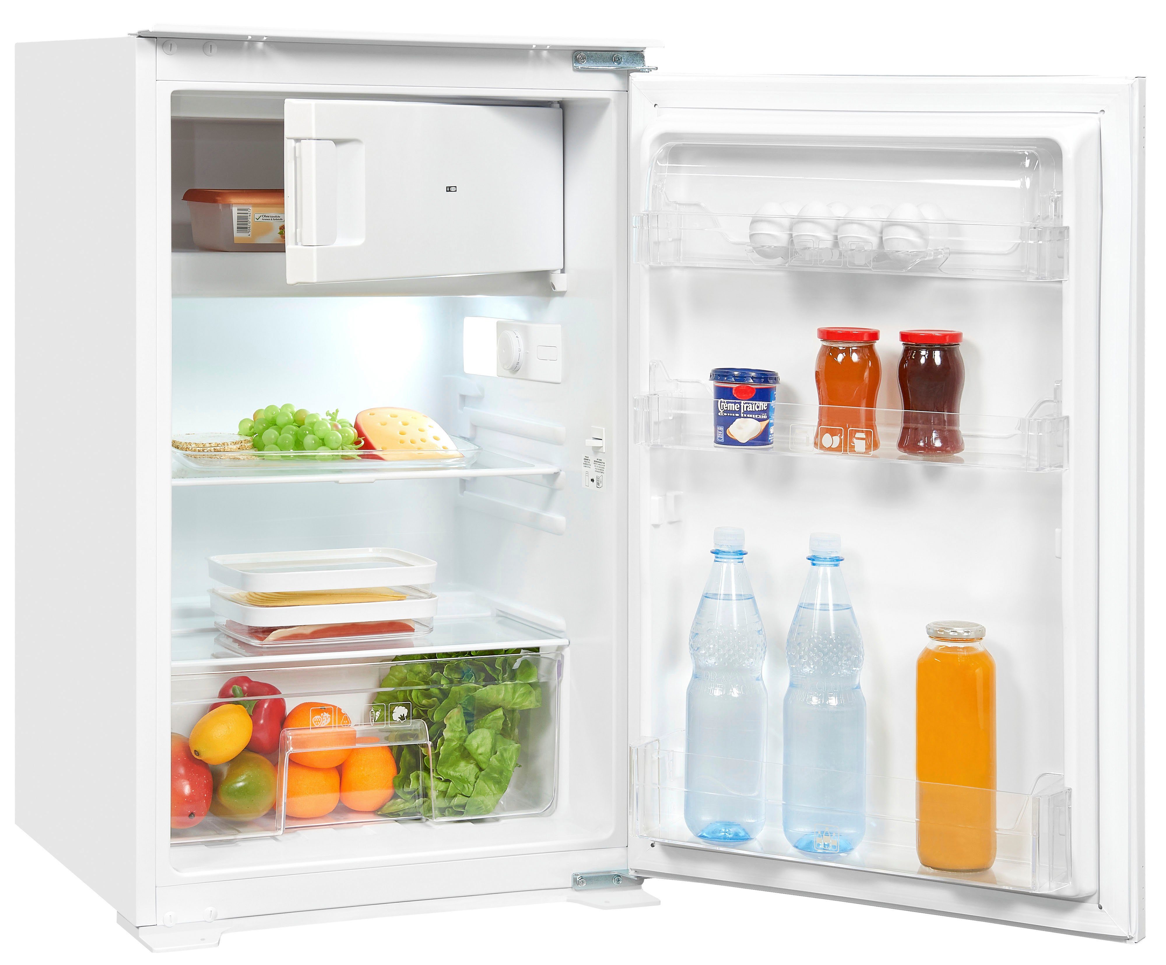exquisit Einbaukühlschrank EKS131-4-E-040E, 88 cm hoch, 54 cm breit
