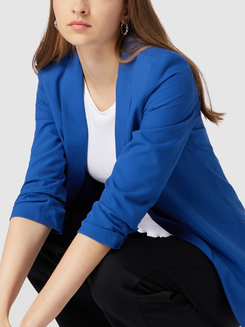 Blazer mit Schalkragen in royalblau