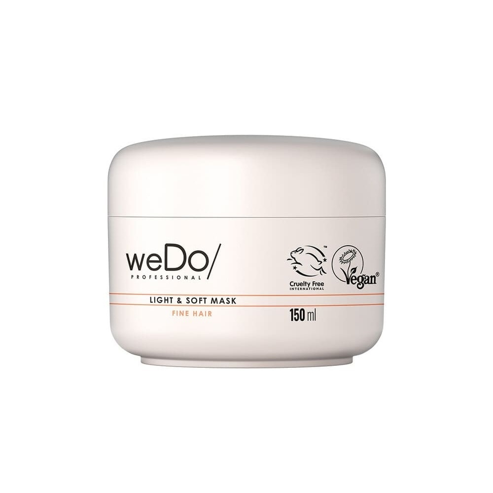 wedo Masque cheveux Vegan Légèreté et Douceur pour cheveux fins Masque vegan sans silicone pour cheveuxfins