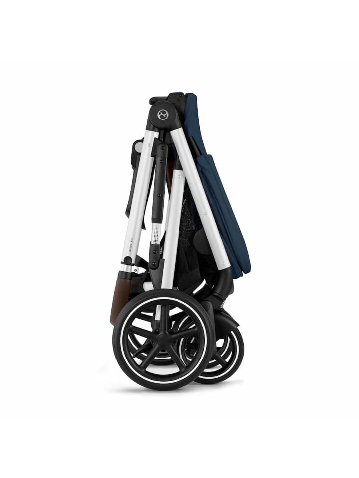 Cybex Cybex Gazelle S Kinderwagen - Farbe: Ocean Blue / Gestell Silver günstig kaufen onesize