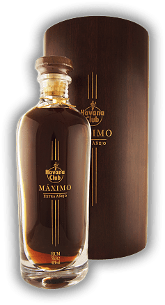 Havana Club Maximo Extra Anejo Havana Club Maximo Extra Anejo Ultimativer kubanischer Rum in mundgeblasener Kristallkaraffe. 0,5	 Liter - Vol 40%