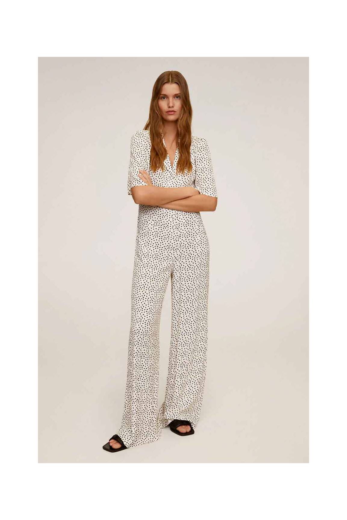 Mango Combinaisons 1 Femme couleur blanc