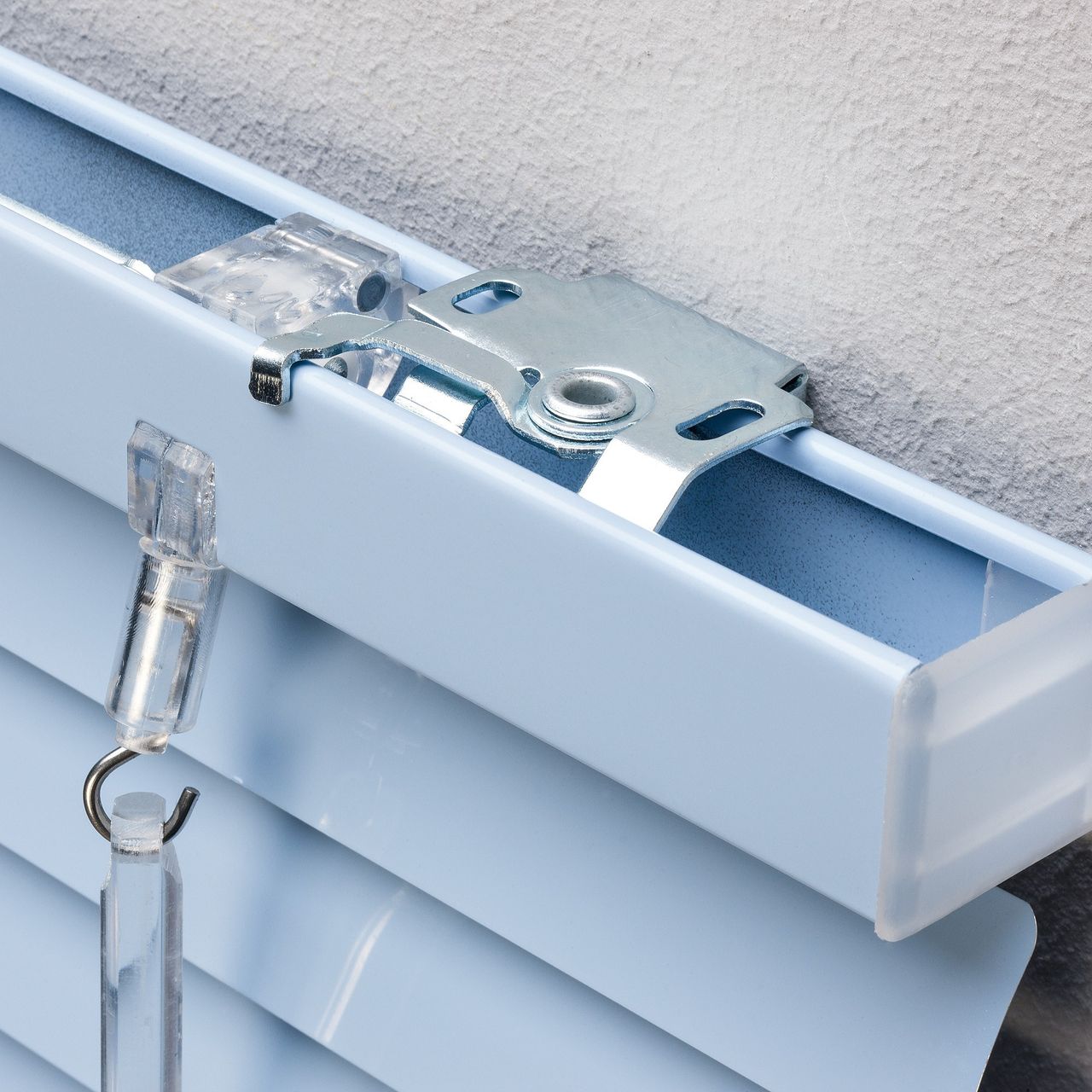 Lichtblick Jalousie Aluminium - Blau, 90 cm x 220 cm (B x L)