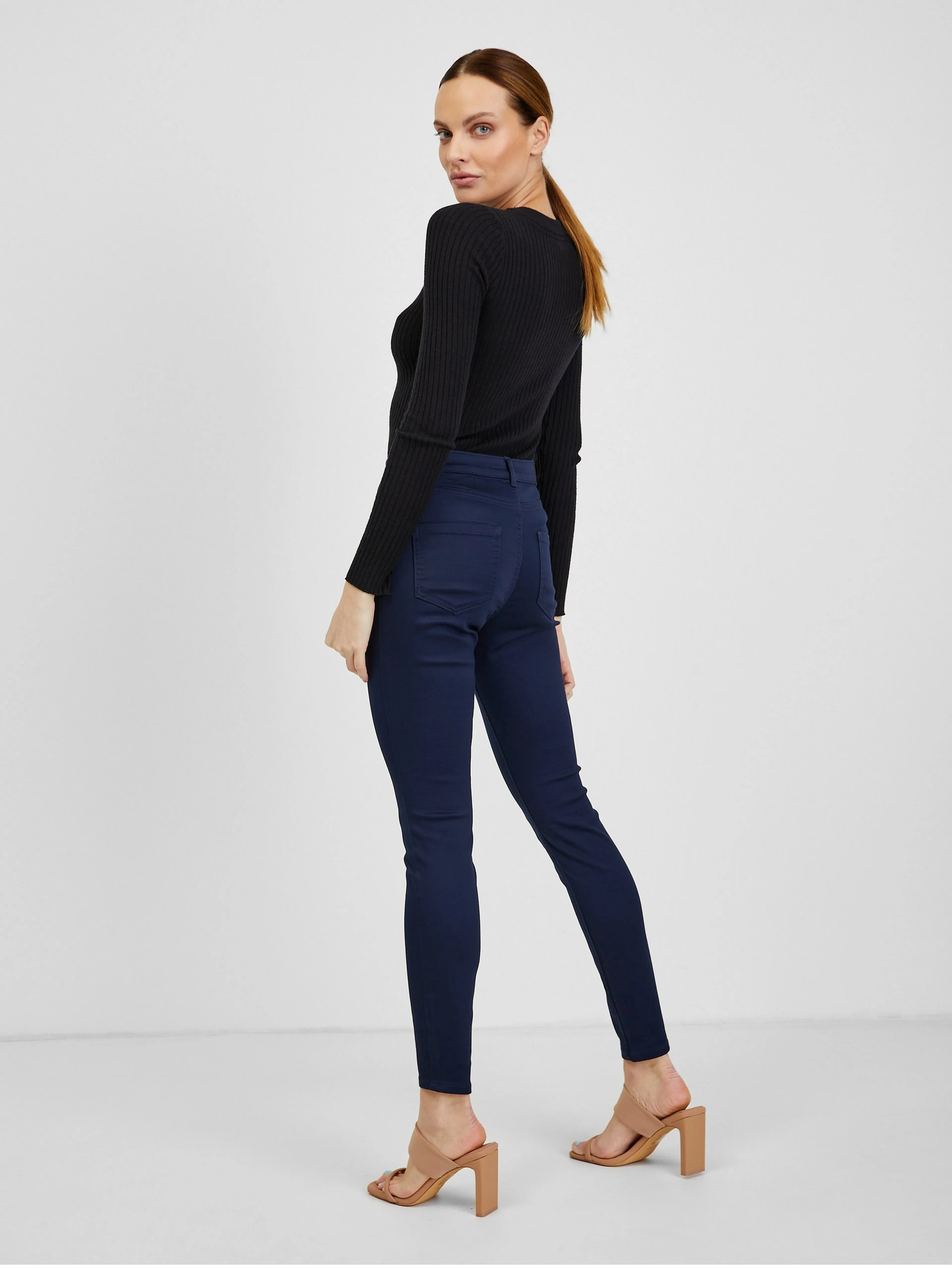 Dunkelblaue Damen Hose ORSAY