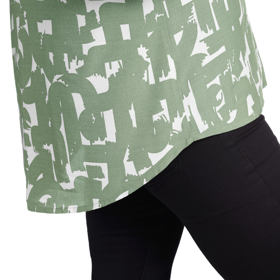 Damen Bluse mit Allover-Muster