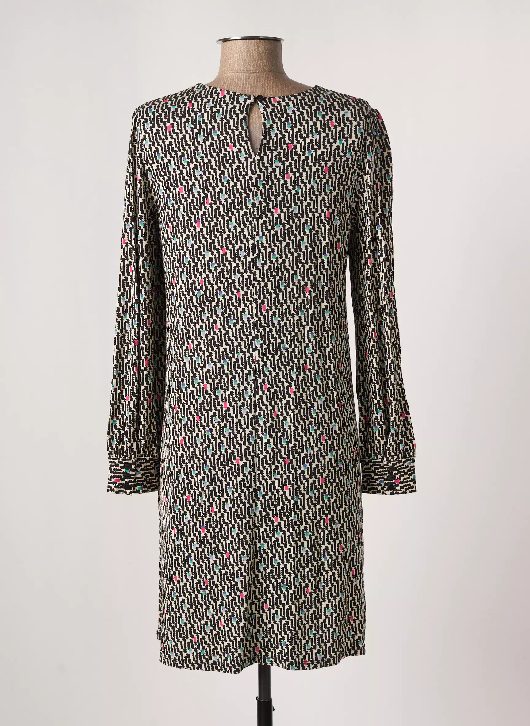 Surkana Robes Courtes Femme couleur noir