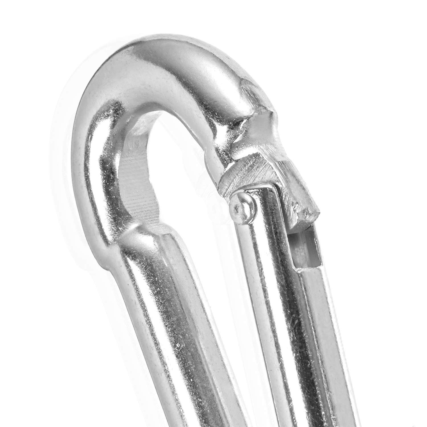 PRETEX Spanngurt 2er Set Karabinerhaken 300 kg Karabinerhaken 2er Set verzinkter Carbonstahl bis 300 kg belastbar