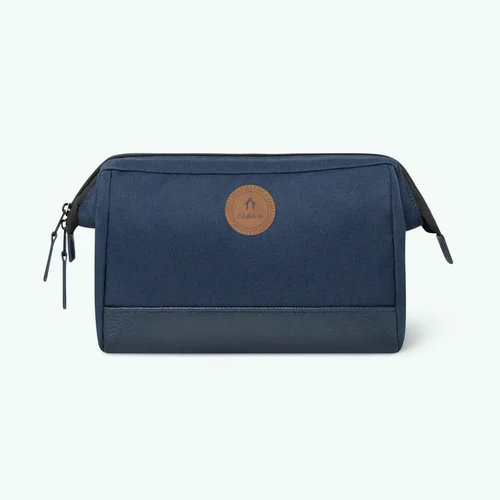 Reykjavik navy blue toiletry bag