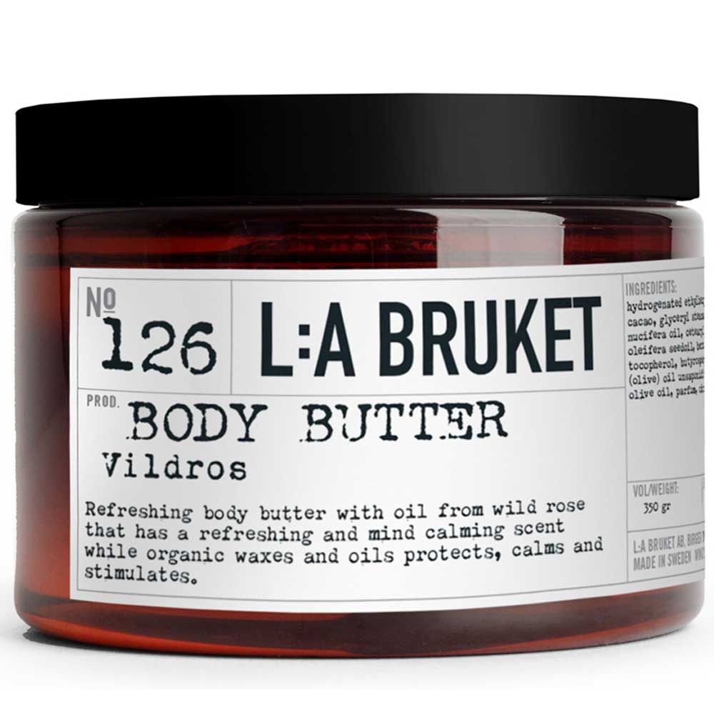 L:A BRUKET No.126 Body Butter Wild Rose 350 ml
