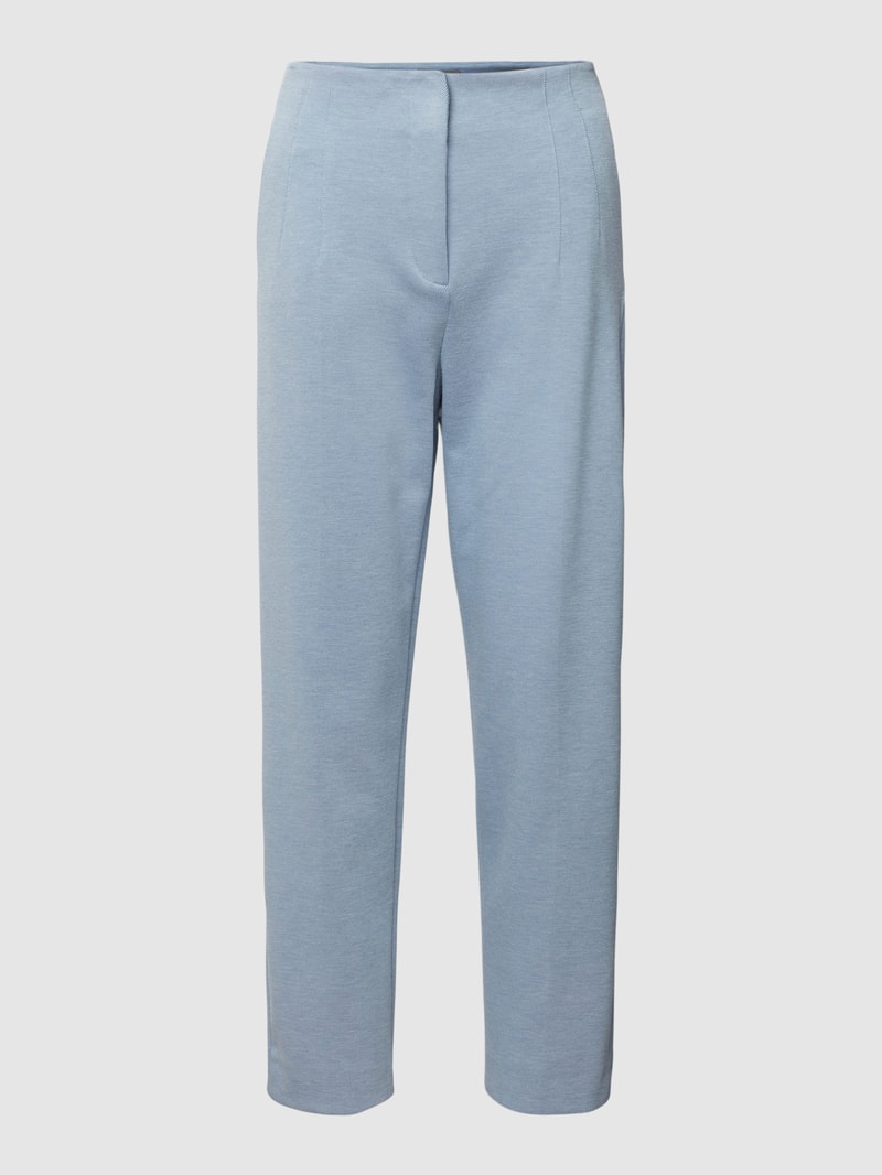 Stoffhose mit französischen Eingrifftaschen in jeans