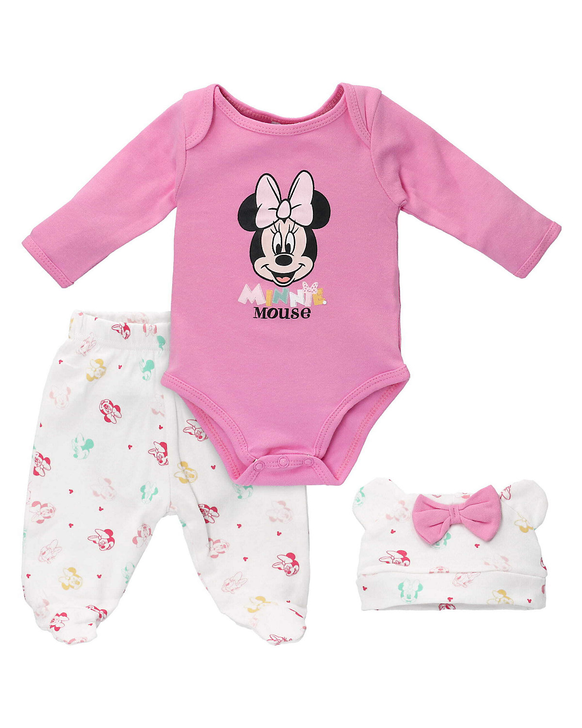 3tlg Set Body + Hose + Mütze  Jogginganzüge für Mädchen