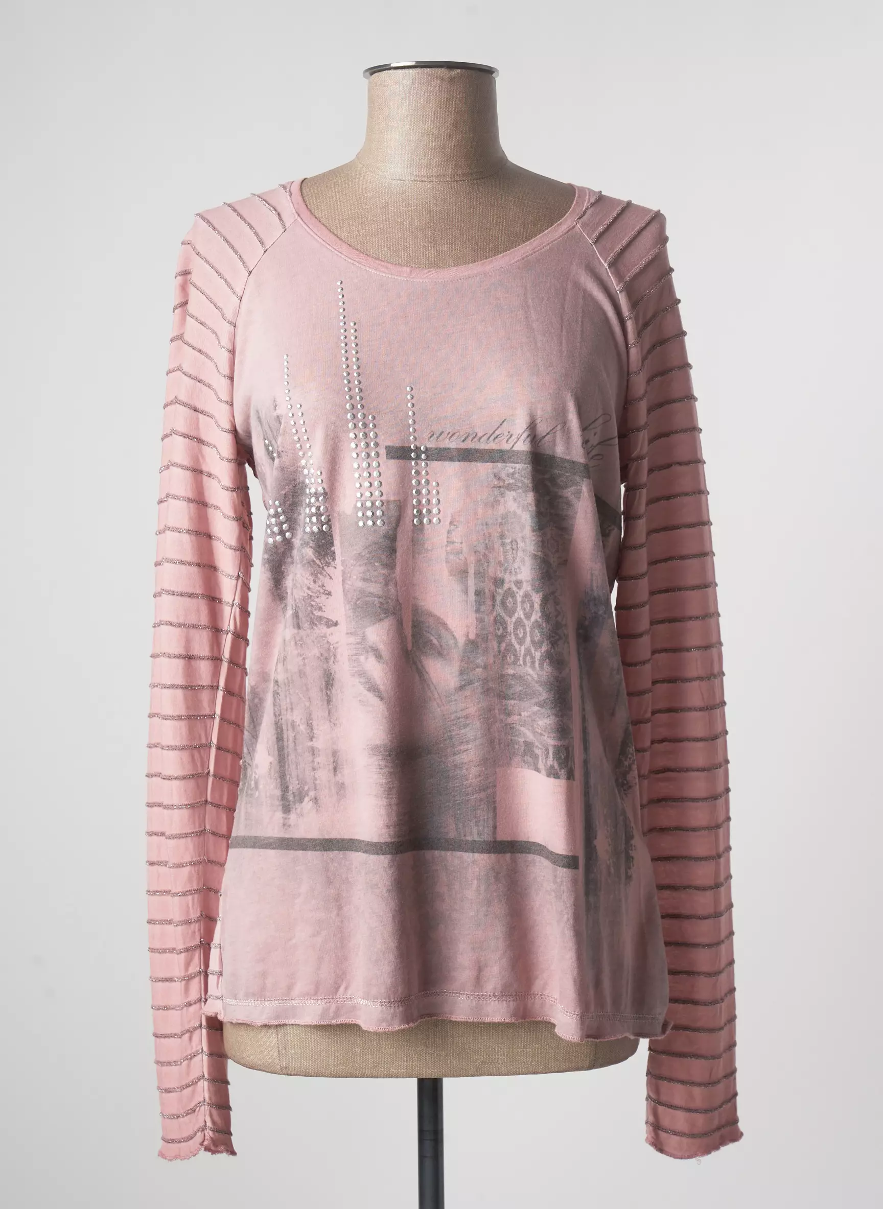 Joy Of Life Tops Femme couleur rose