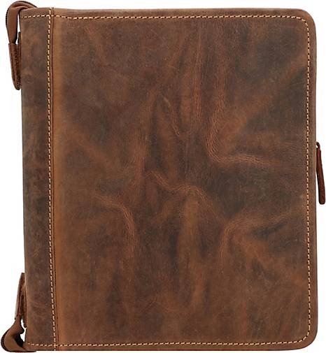 Greenburry Vintage Schreibmappe Leder 26 cm