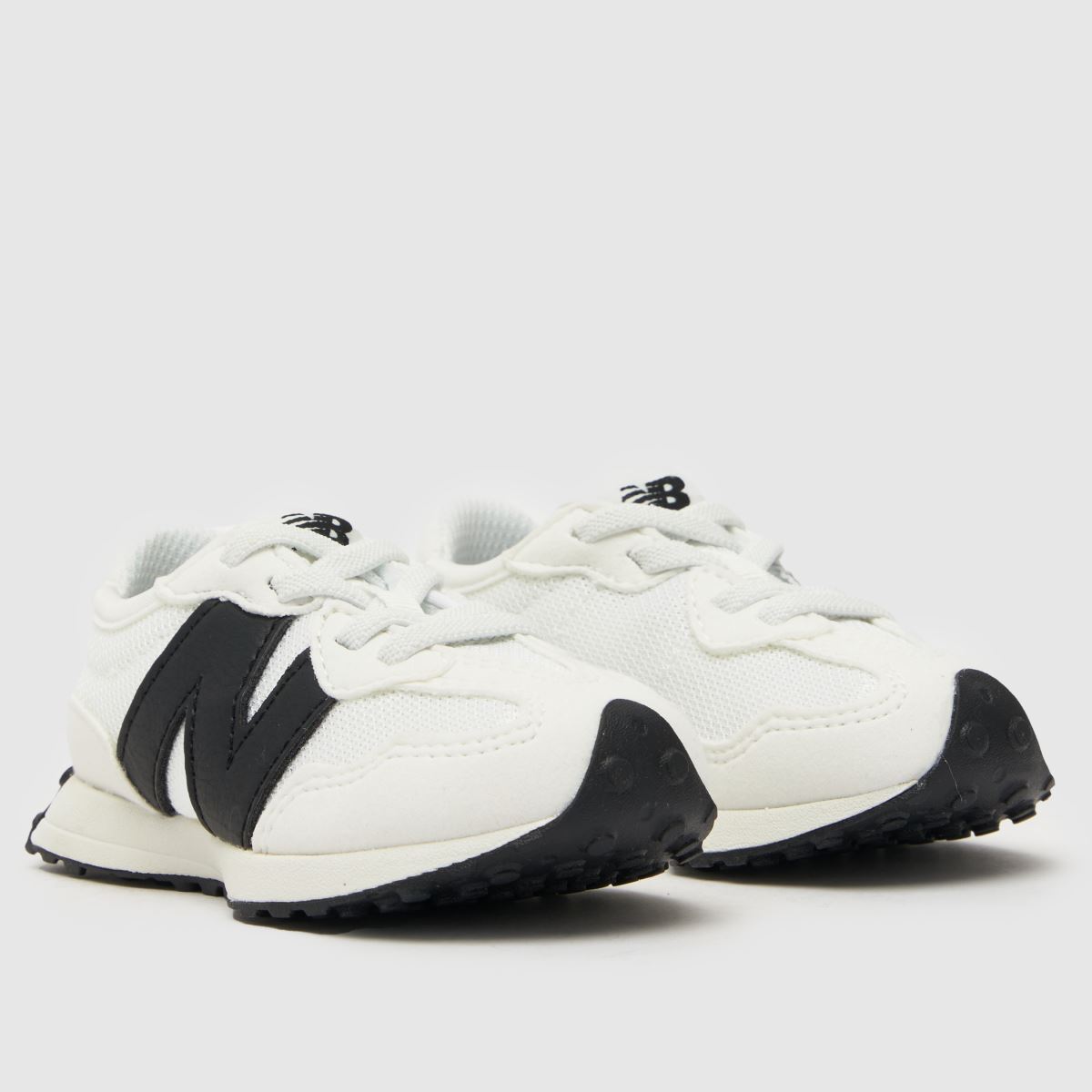 New Balance fehér és fekete 327 kisgyermek cipők