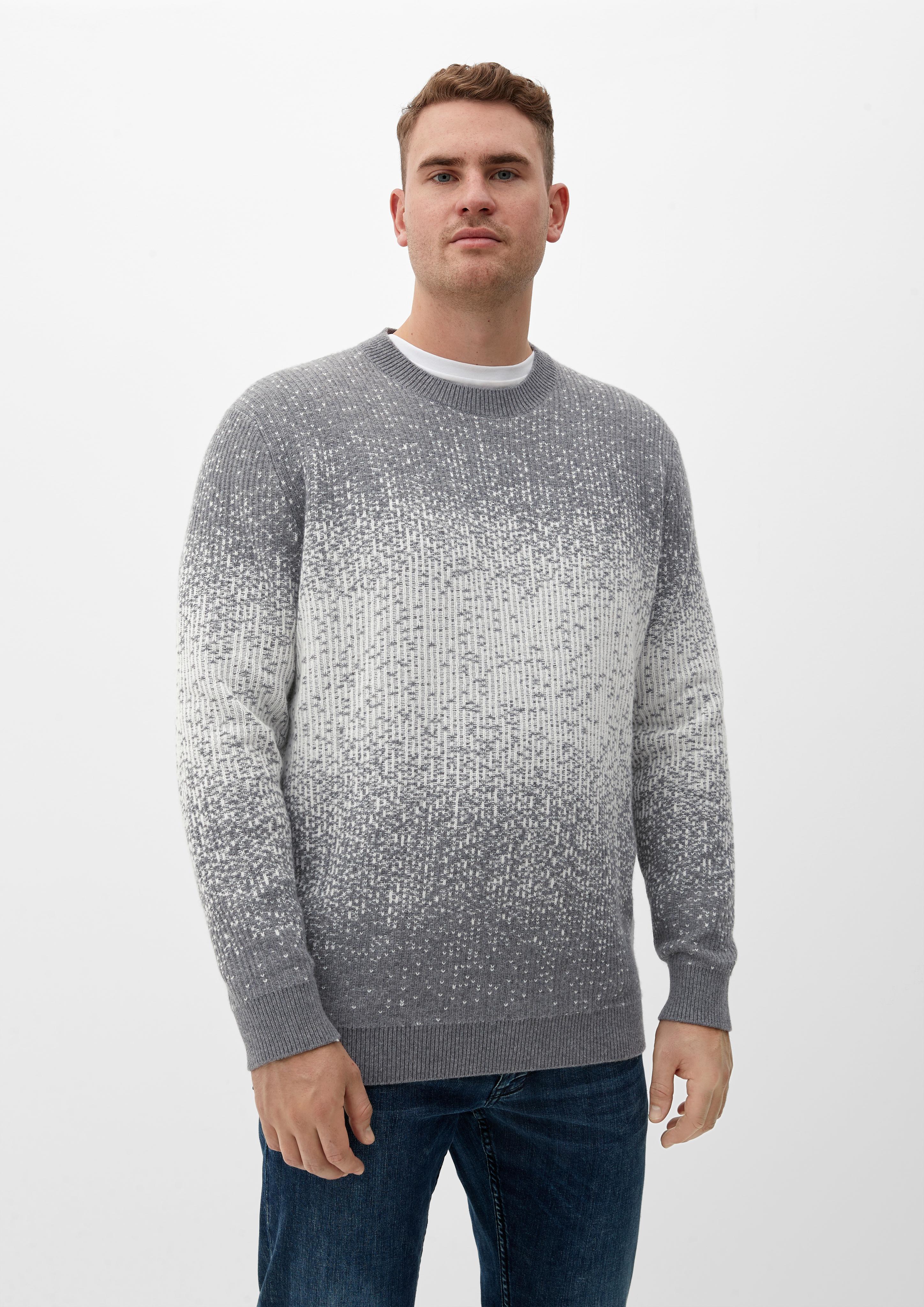 Strickpullover im Jacquard-Design  2128122-97X1