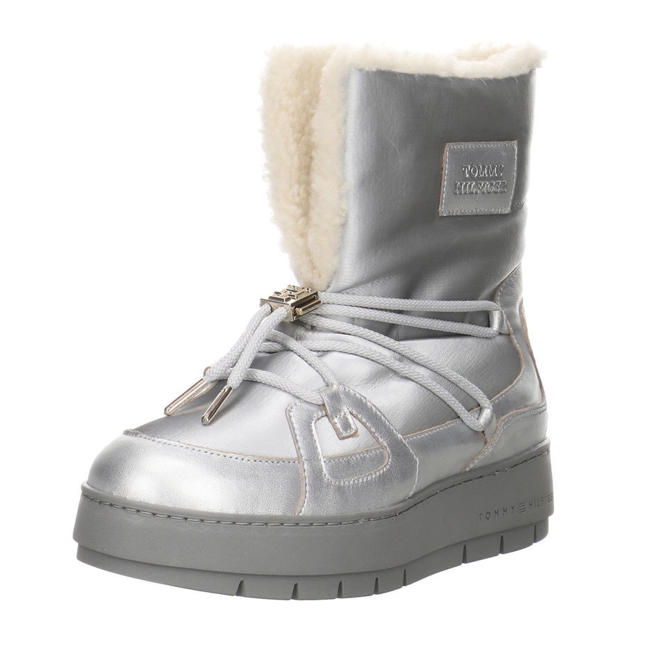 Tommy Hilfiger Tommy Essential Silver Snowboot
