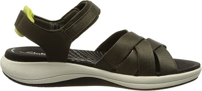 CLARKS Komfort Sandalen khaki