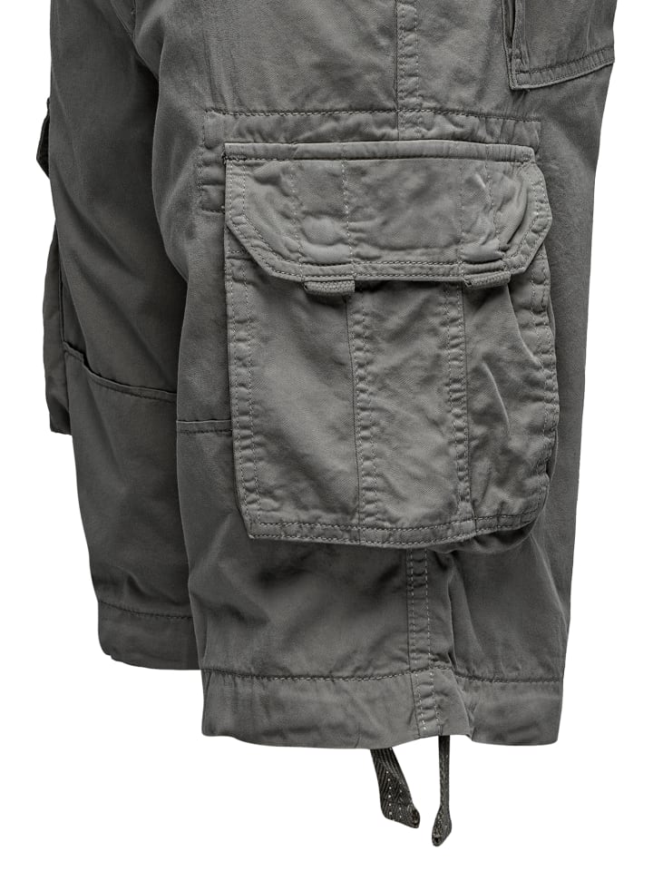 Amaci&Sons Cargoshorts CRYSTAL in Dunkelgrau günstig kaufen