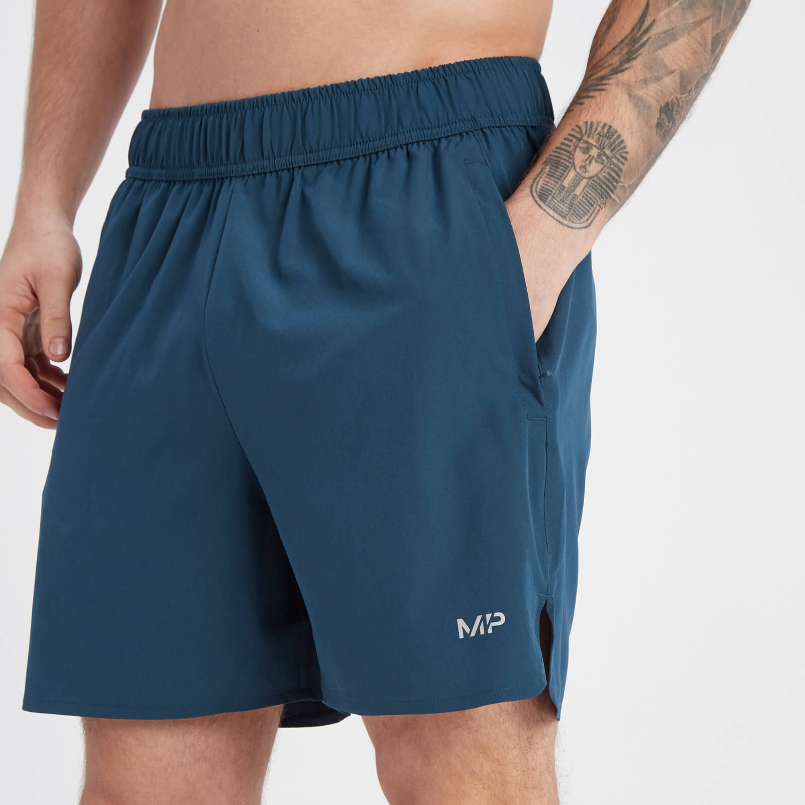 Short avec entrejambe de 13 cm MP Velocity pour hommes – Lune bleue