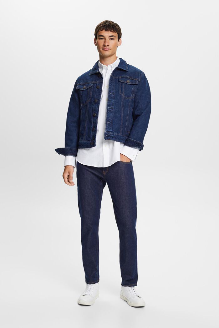 Button-Down-Hemd aus Baumwollpopeline