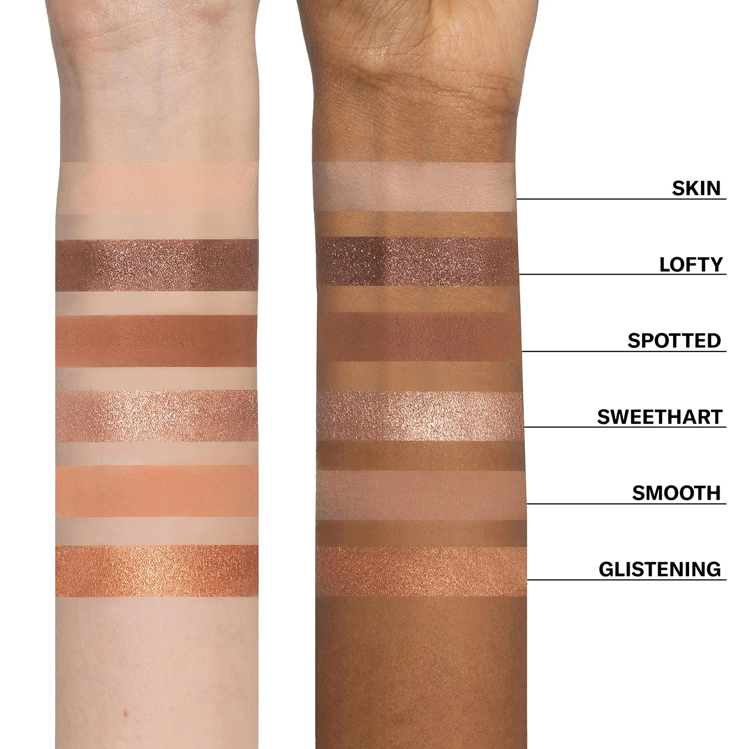 Bare Harmony 3.0 Eyes - Paleta de sombras de ojos compactas