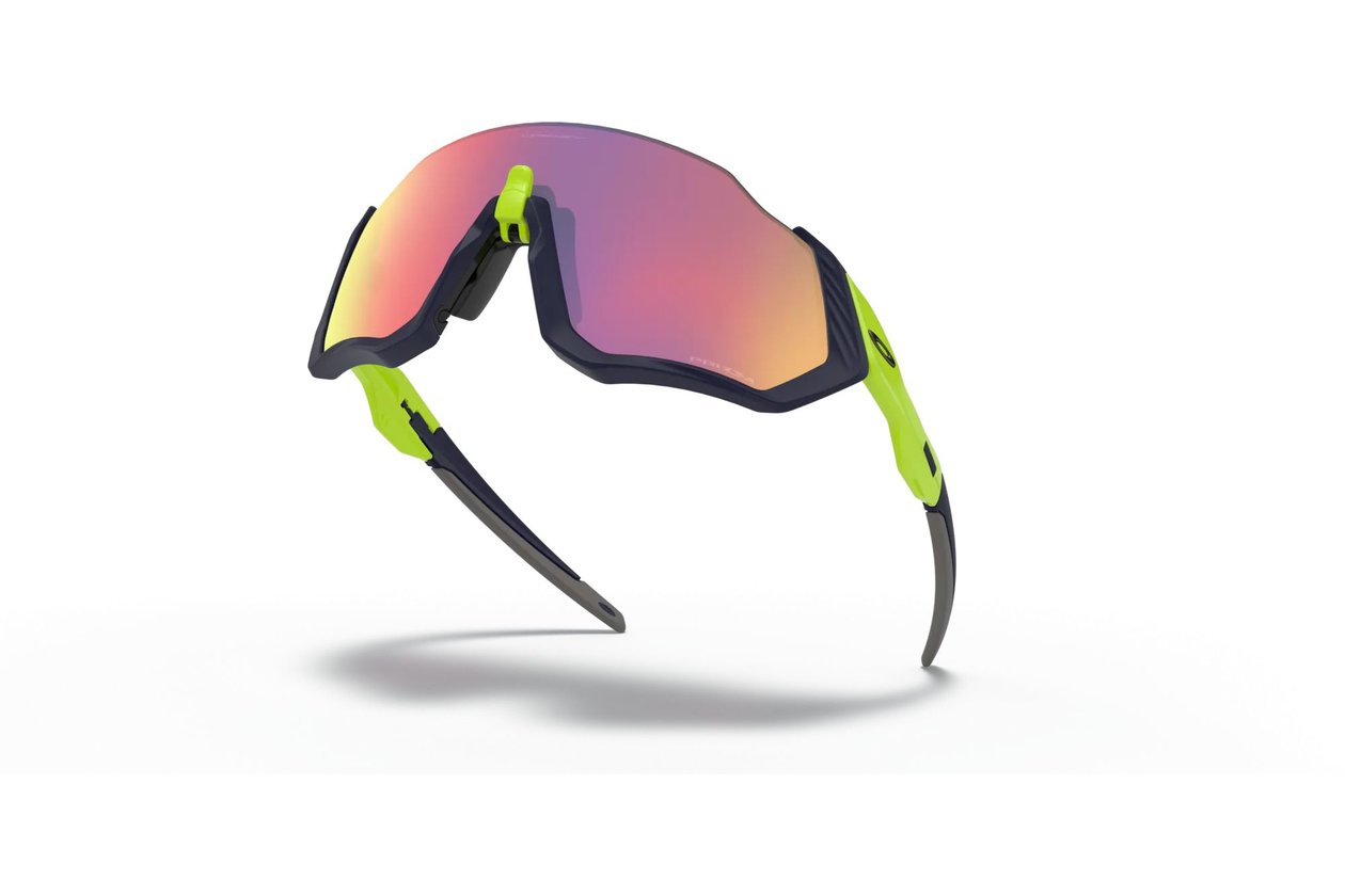 Oakley Flight Jacket Matte Navy / Prizm Road