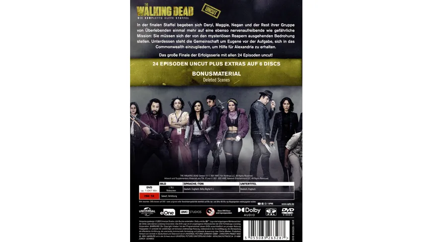 The Walking Dead - Staffel 11  [6 DVDs]