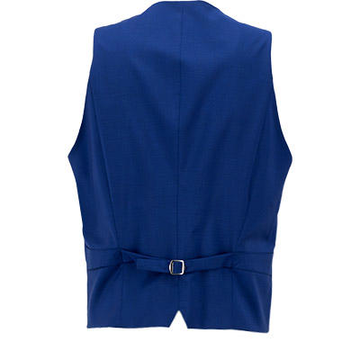 BALDESSARINI, Weste, Slim Fit, Schurwolle, indigo
