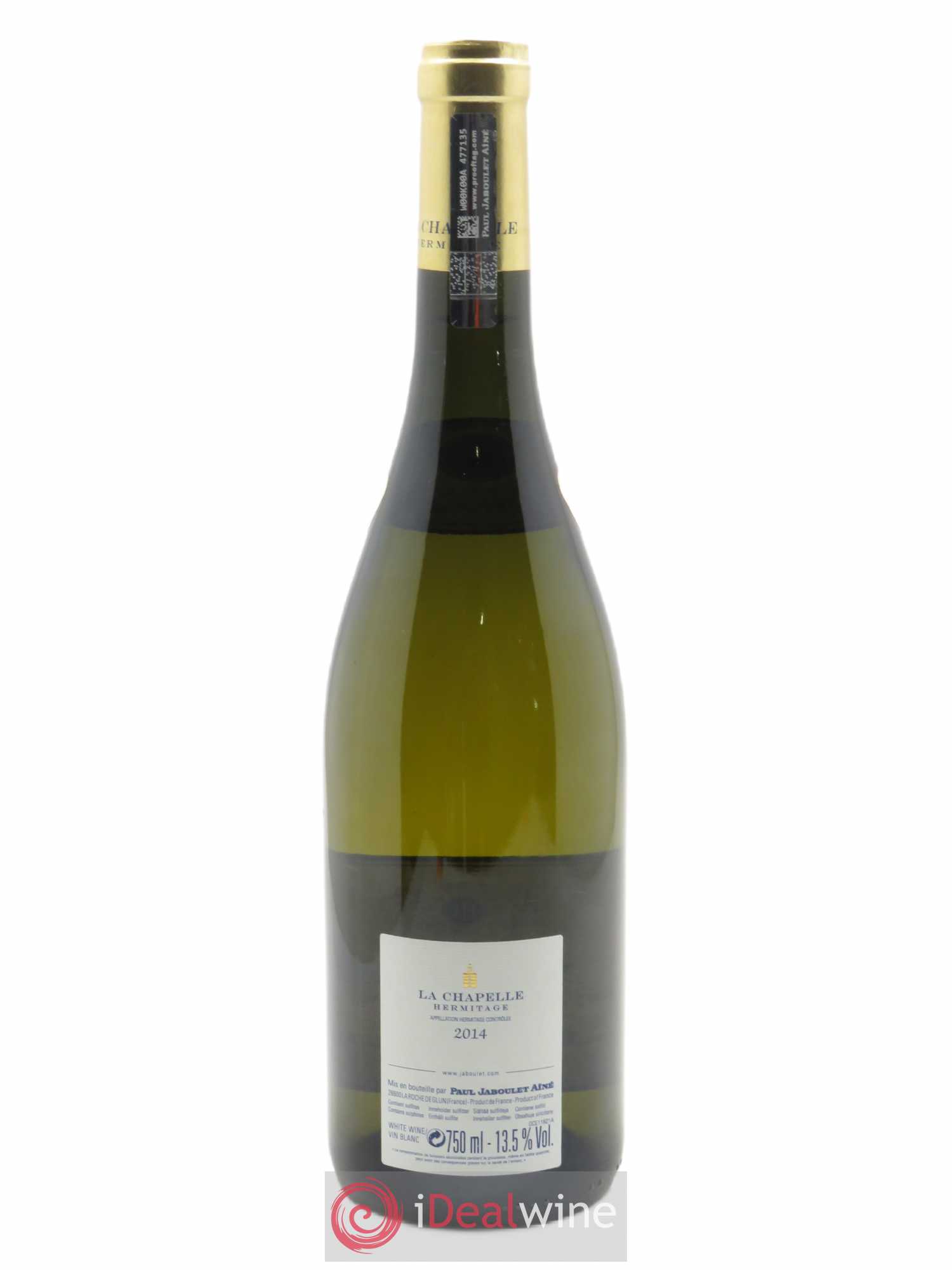 Hermitage La Chapelle Paul Jaboulet Ainé  2014 - Lot de 1 Bouteille