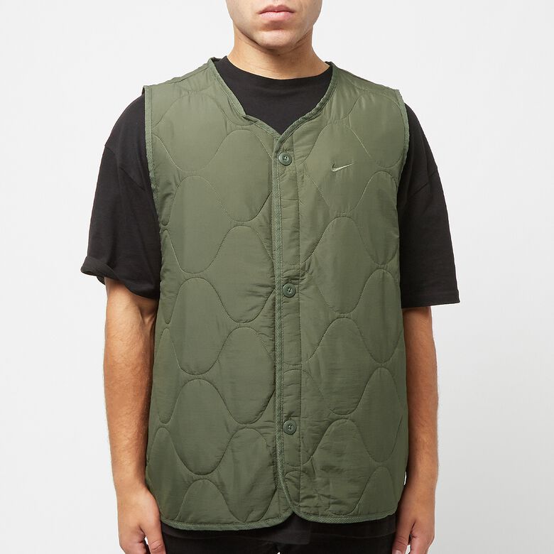 NIKE Life Woven Insulated Military Vest cargo khaki/white