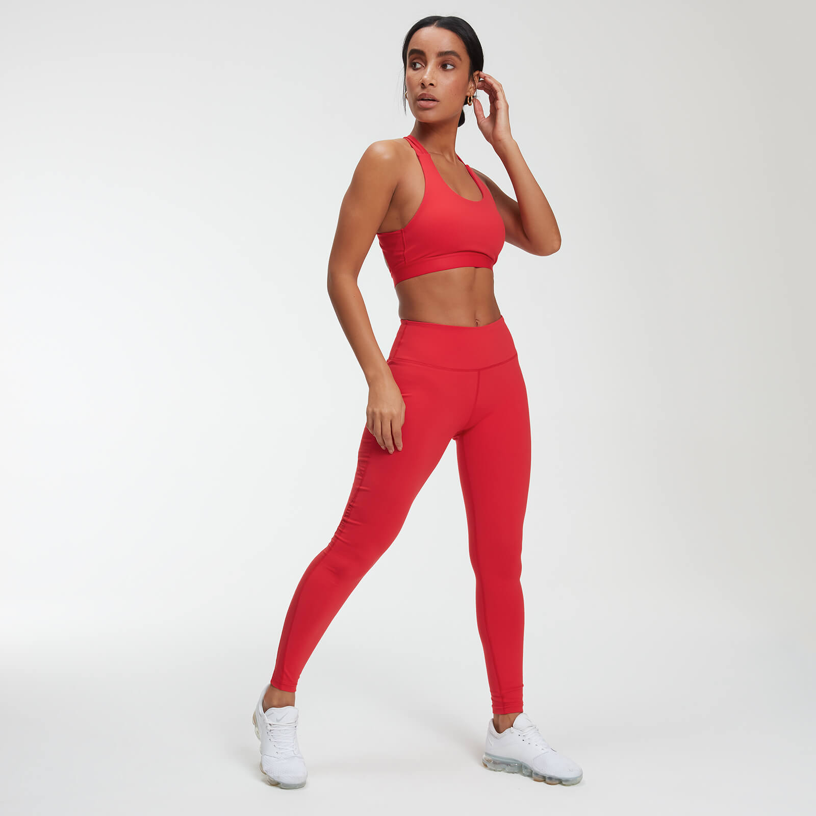 Leggings Power Mesh - Rouge