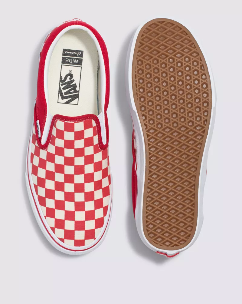 Customs Checkerboard Slip-On Wide