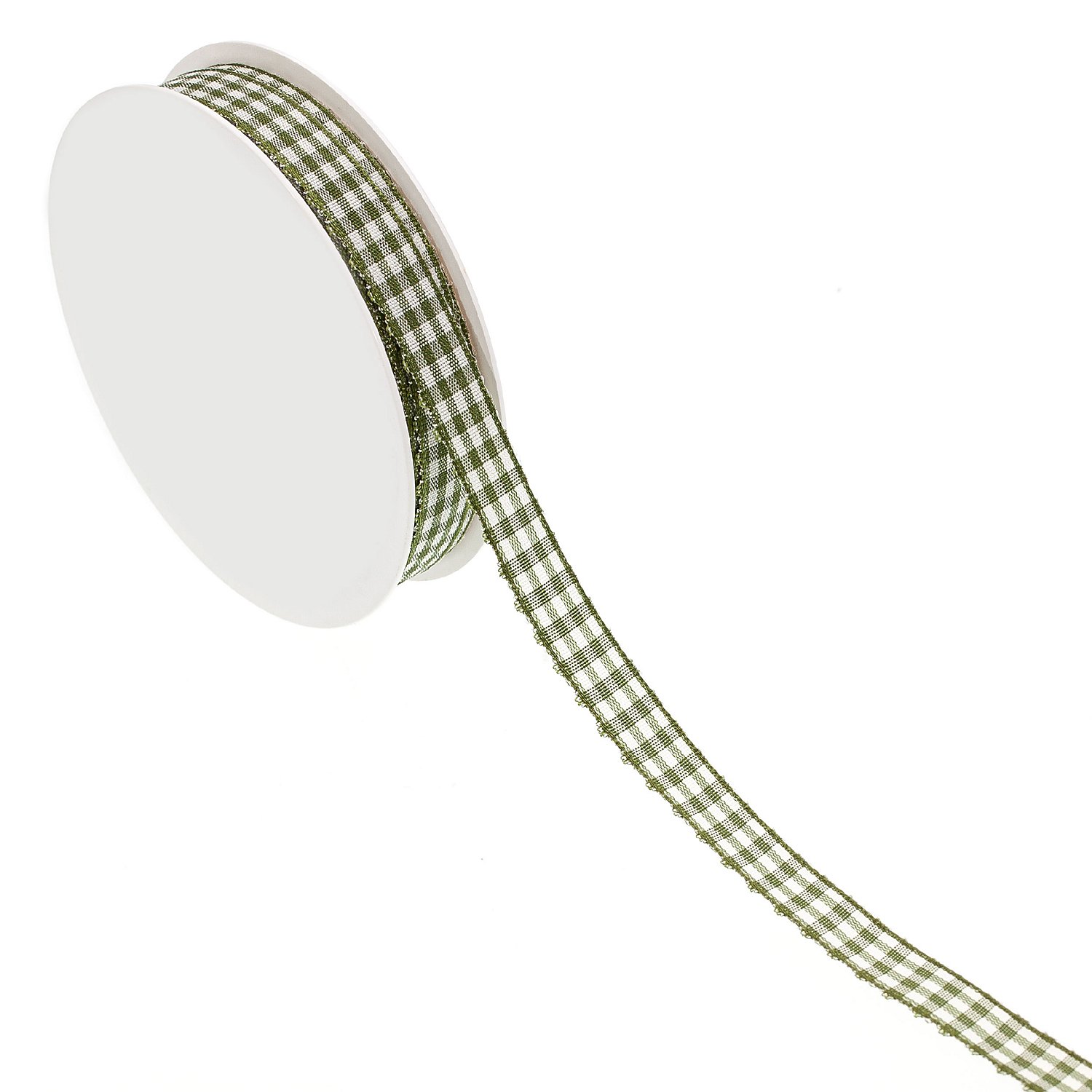 Karoband, moosgrün, 10 mm, 10 m