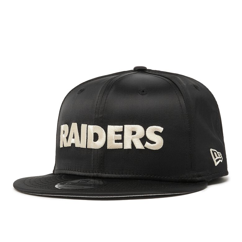 New Era Satin Script 18603 Las Vegas Raiders schwarz
