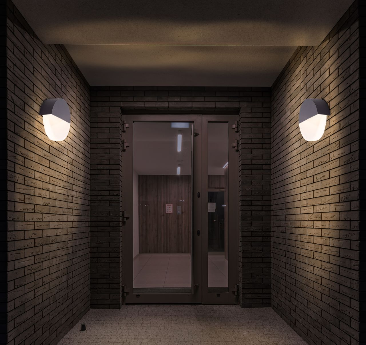 Näve Leuchten LED Außen Wandleuchte 