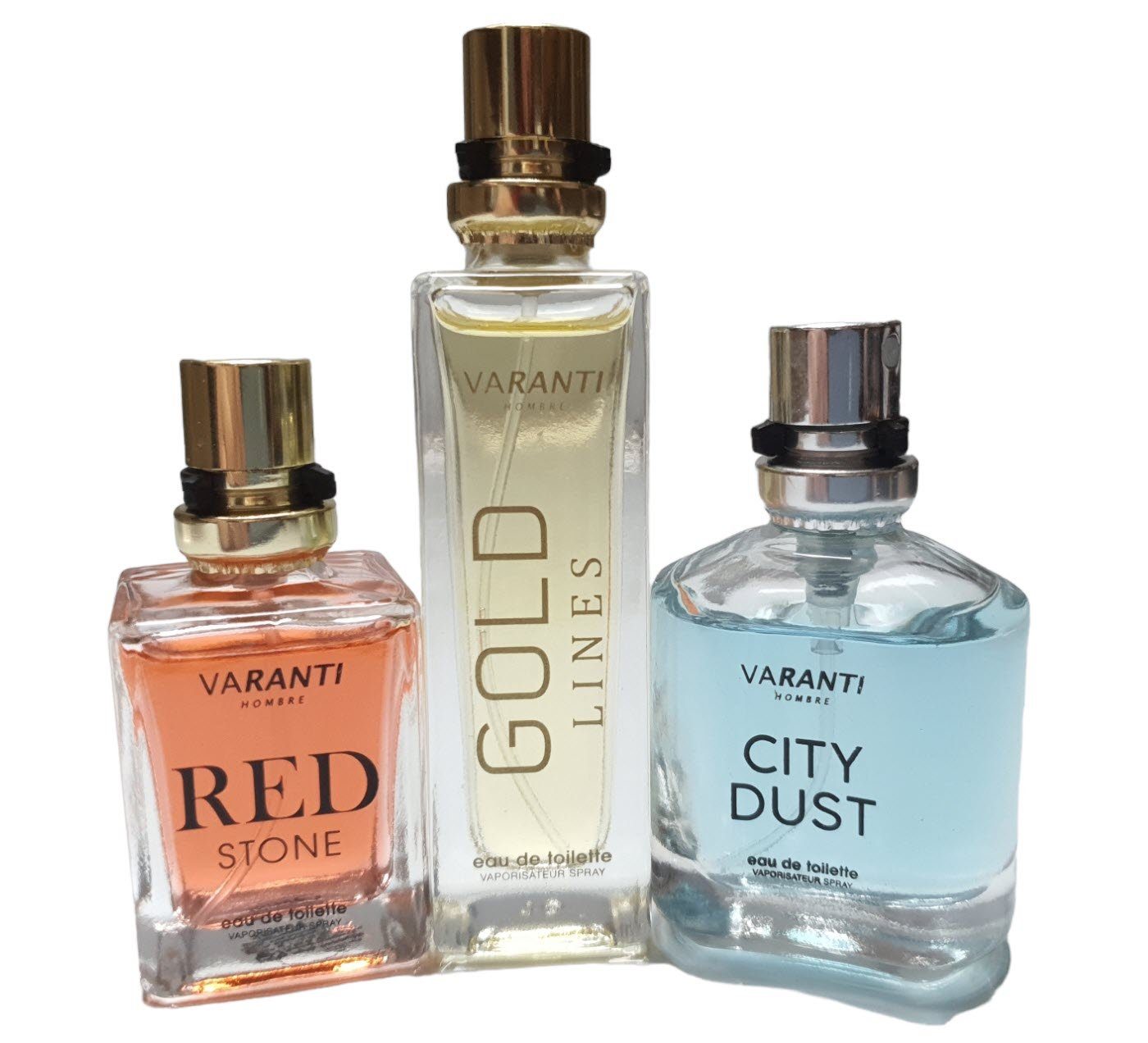 Spectrum Eau de Parfum Parfümset Mini-Flacon 3 atemberaubende Düfte je 15 ml Herrendüfte, 3-tlg.