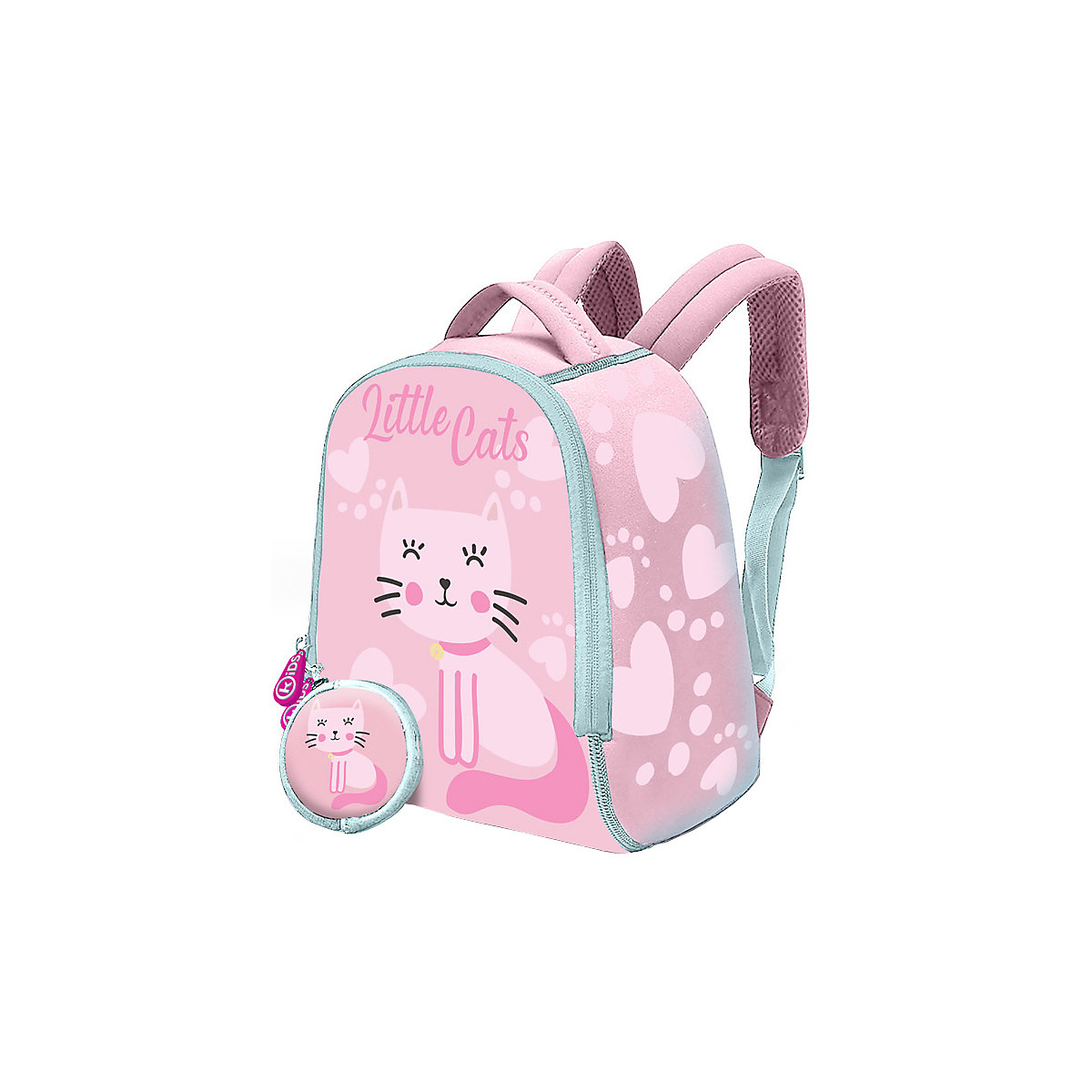 Kindergartenrucksack Little Cats, inkl. Münzbörse
