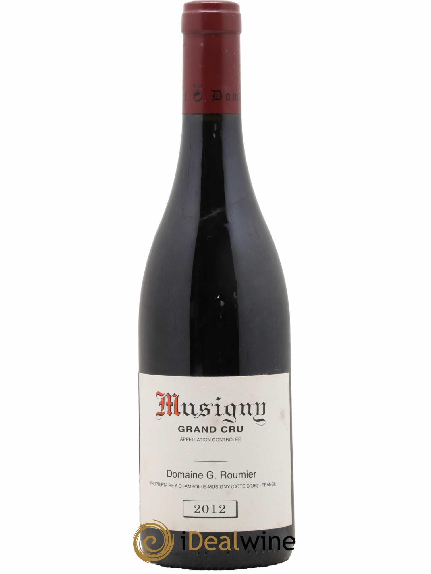 Musigny Grand Cru Georges Roumier (Domaine)  2012 - Lot de 1 Bouteille